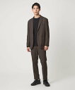 【SALE/10%OFF】UNITED ARROWS green label relaxing 【WEB限定】JUST fit WORKIST セットアップ -ストレッチ- ユナイテッドアローズ グリーンレーベルリラクシング ジャケット・アウター テーラードジャケット・ブレザー ブラウン グレー【送料無料】