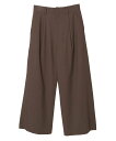 CONVERSE TOKYO 【HL】POCKET TAB WIDE PANTS(SET-UP) コンバーストウキョウ パンツ スラックス・ドレスパンツ ブラッ...