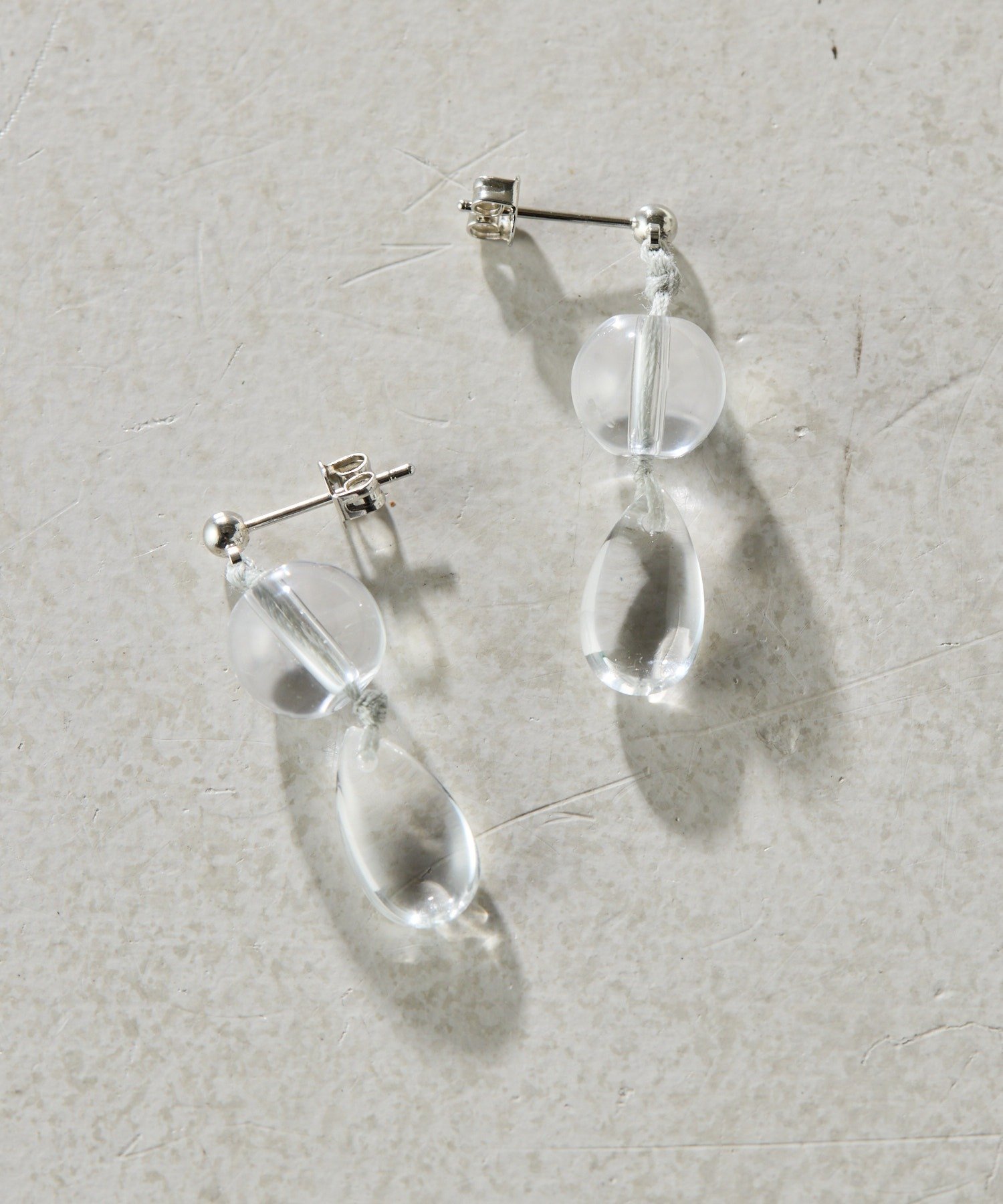 COLLAGE GALLARDAGALANTE 【PAPILLONNER/パピヨネ】クリアドロップピアス コラージュガリャルダガランテ アクセサリー・腕時計 ピアス【送料無料】