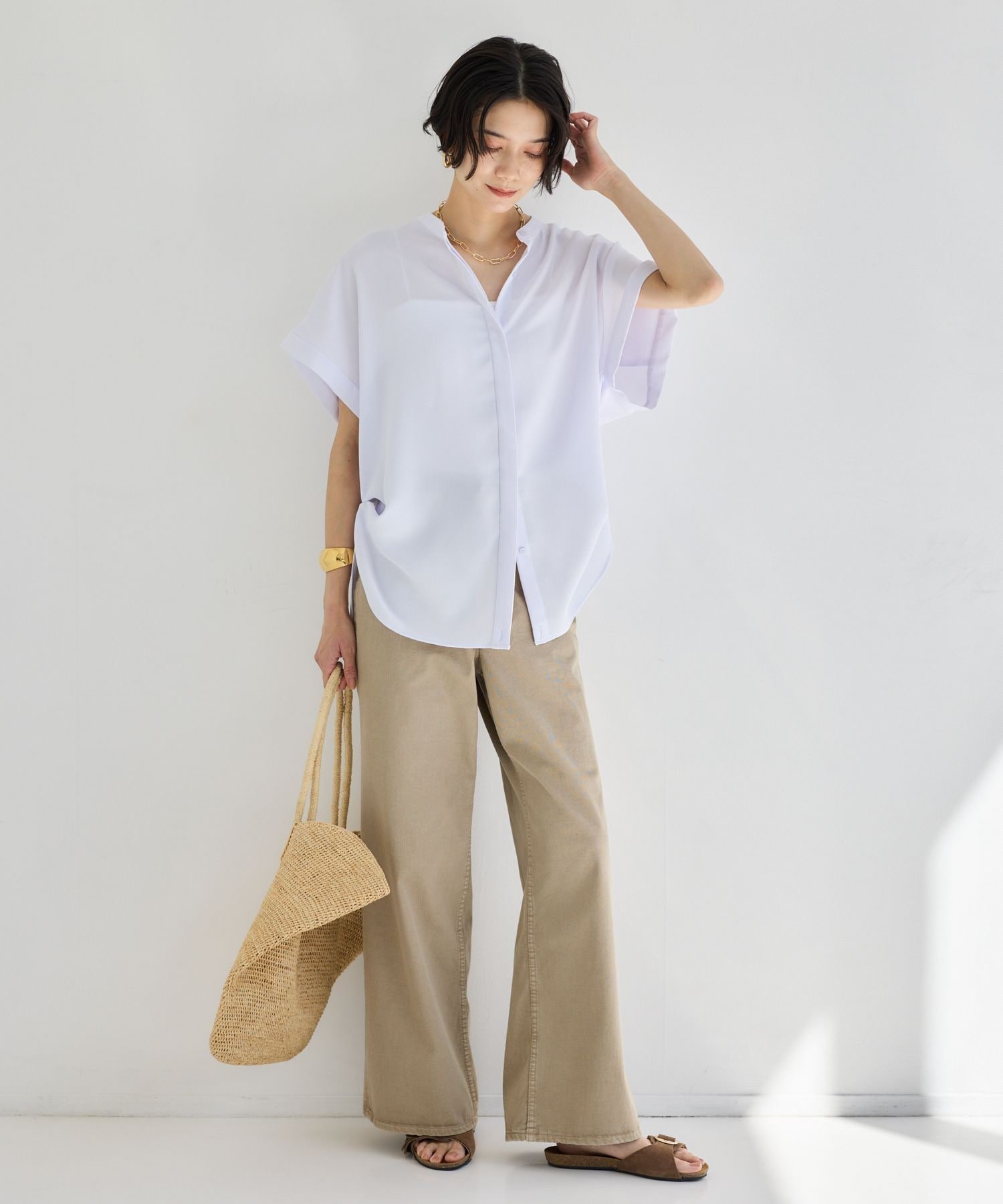 SURT(サート) / スーパーWストレートチノパンツ【WEB限定サイズ】 バンヤードストーム パンツ チノパンツ ベージュ