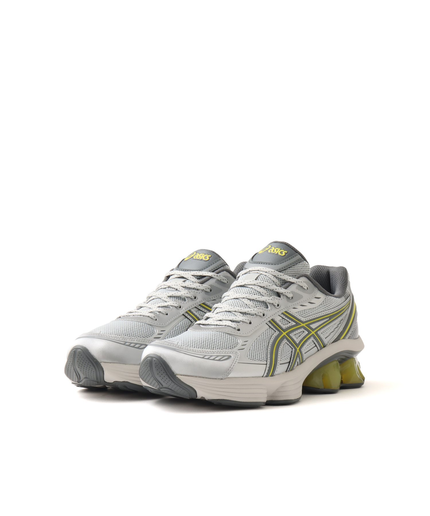 asics GEL-KINETIC FLUENT GLACIER GREY/STEEL GREY アトモス シューズ・靴 スニーカー グレー
