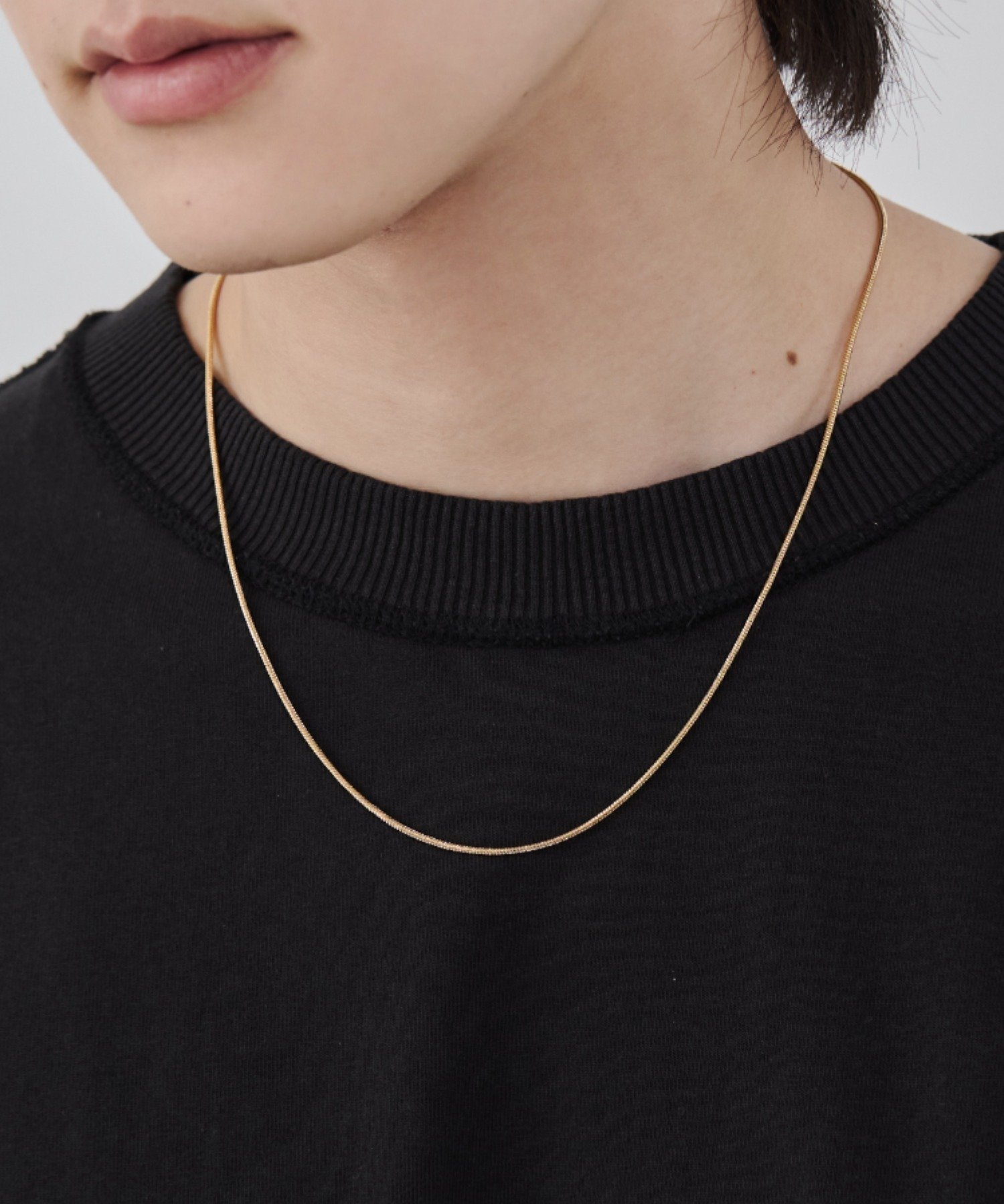 【SALE／20%OFF】WYZ 【 金属アレルギー対応 】マンテルネックレス サージカルステンレス シーテ アクセサリー・腕時計 ネックレス シルバー ゴールド