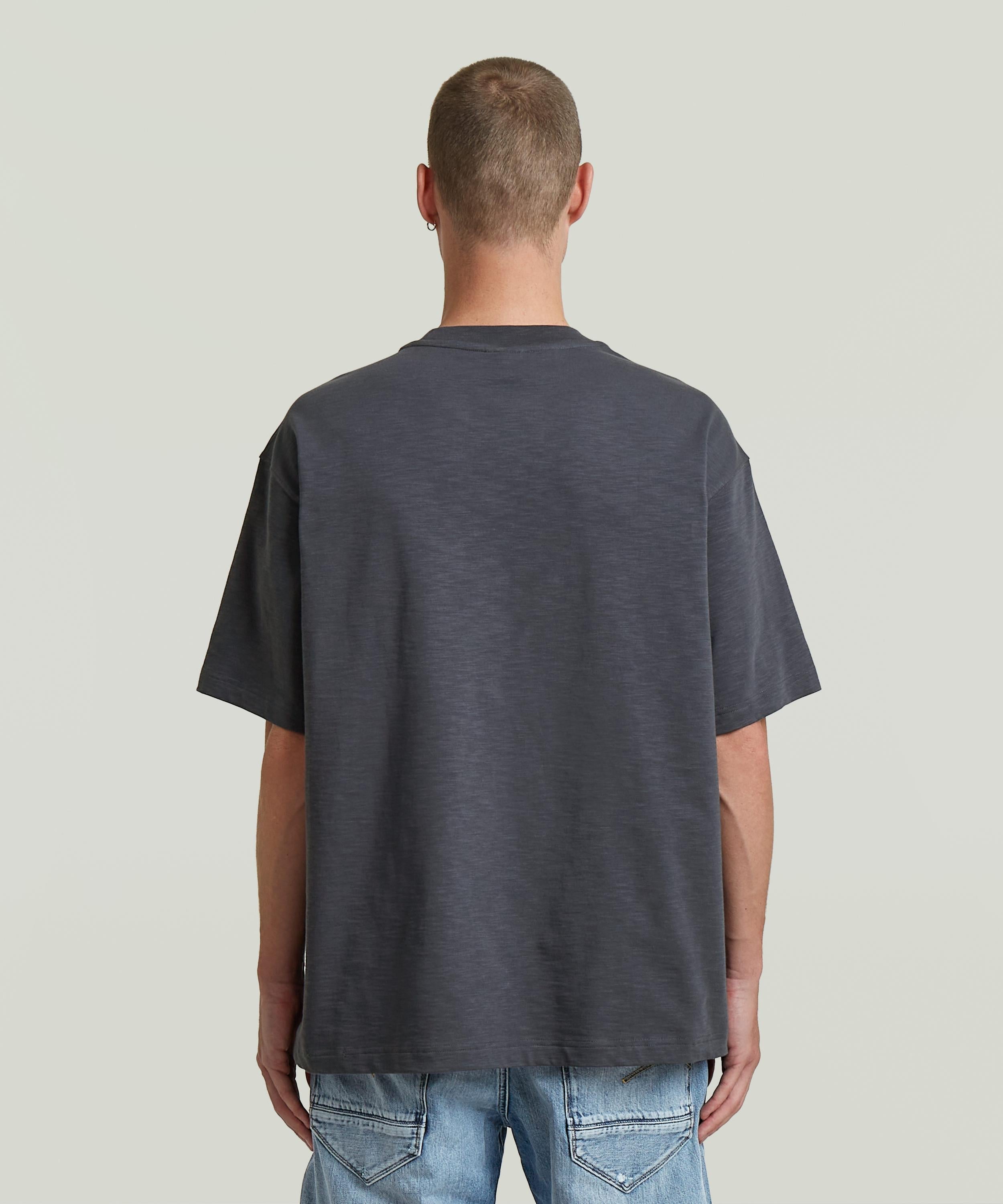 【公式ショップ】Pocket Loose T-Shirt/ポケットディテールスラブルーズTシャツ ジースターロゥ トップス カットソー・Tシャツ グレー