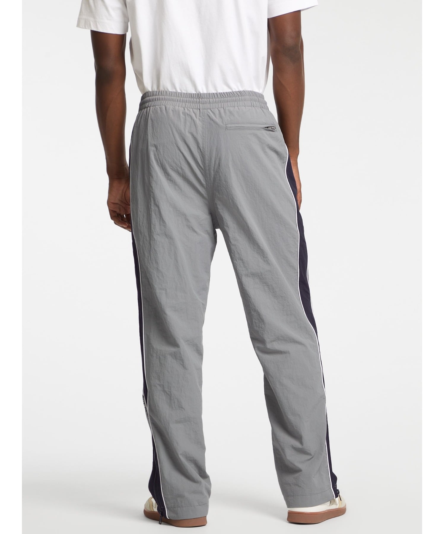 GUESS JEANS ウィンドブレーカーパンツ(M)Windbraker Pant ゲス パンツ その他のパンツ ネイビー グレー