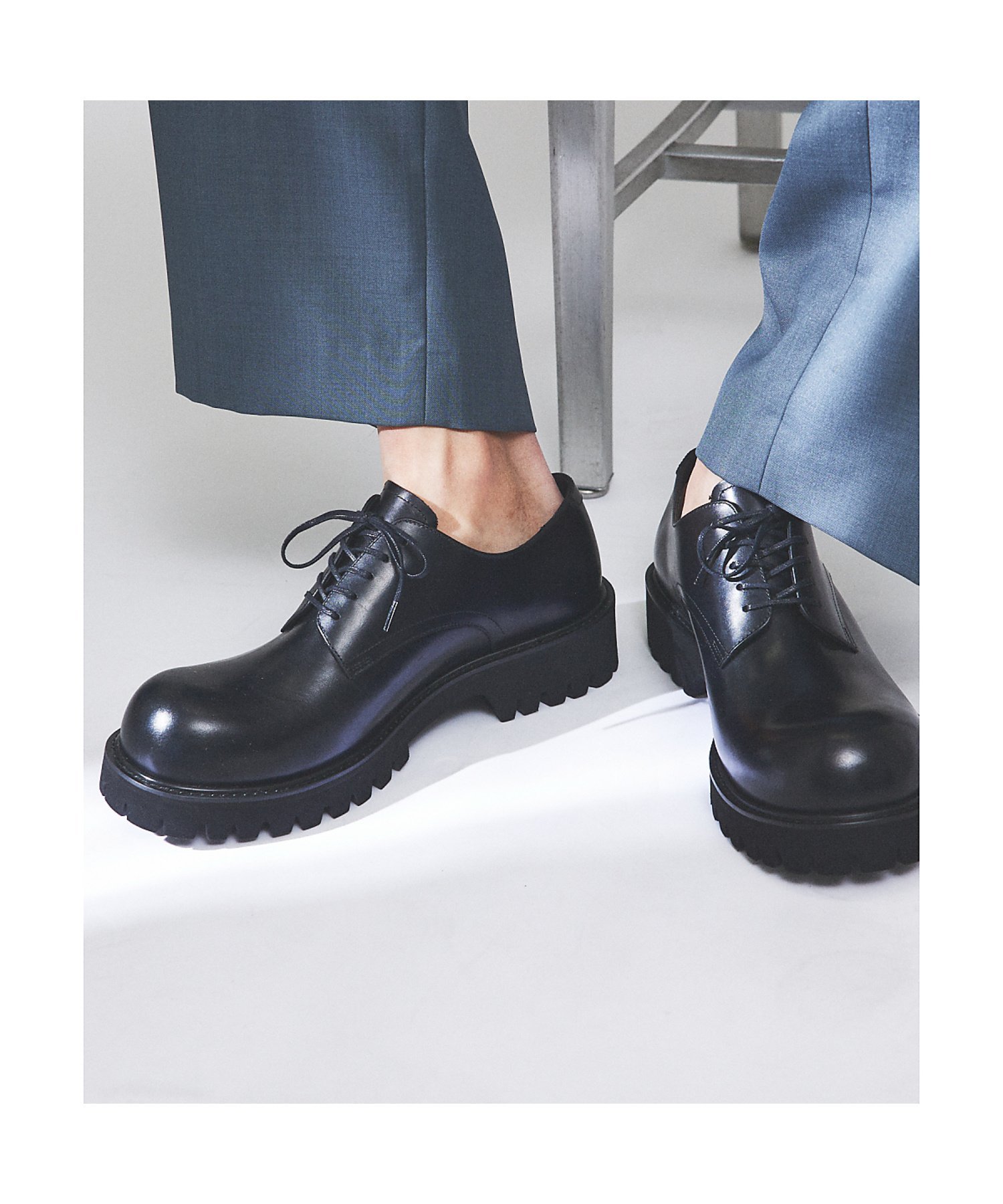 【SALE／30%OFF】alfredoBANNISTER ボリュームトゥ オックスフォード シューズ アルフレッド・バニスター シューズ・靴 スニーカー ブラック【送料無料】