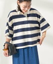 【SALE/18%OFF】AMERICAN HOLIC BIGラガーシャツ アメリカン ホリック トップス カットソー・Tシャツ グリーン ホワイト