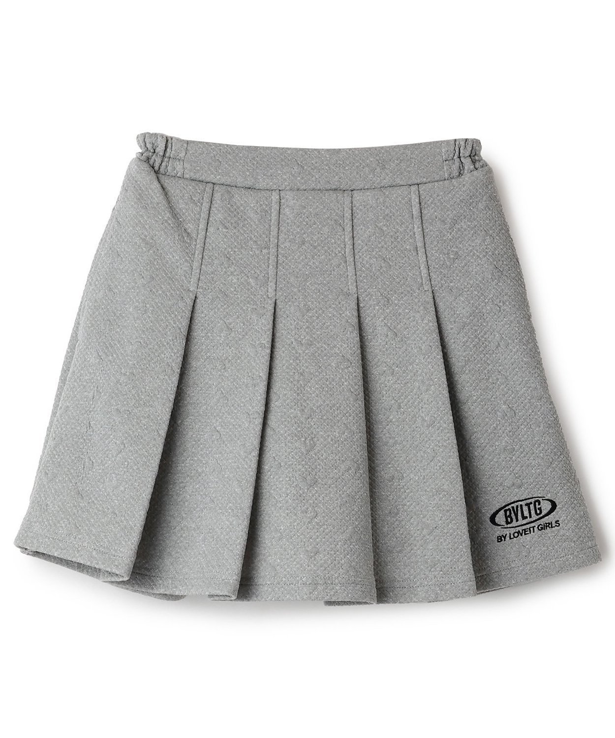 by LOVEiT 膨れジャカードスカパン ナルミヤオンライン スカート その他のスカート ホワイト グレー【送料無料】のサムネイル