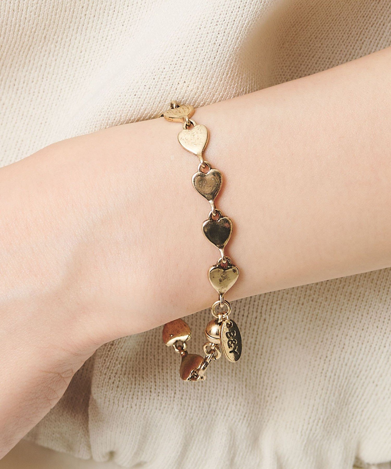 BEAUTY&YOUTH UNITED ARROWS メタルモチーフ ブレスレット ビューティー＆ユース　ユナイテッドアローズ アクセサリー・腕時計 ブレスレット・バングル シルバー ゴールド