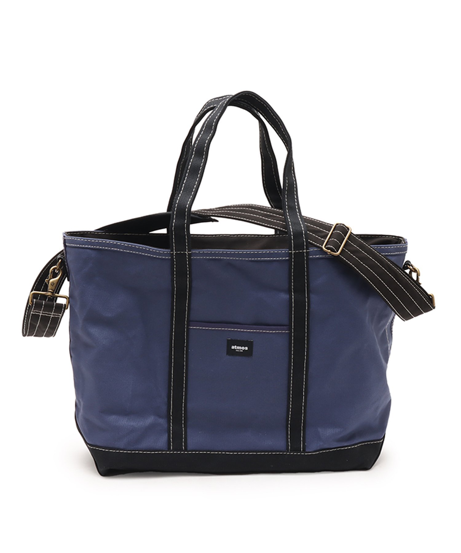 atmos atmos Canvas Tote Bag NAVY アトモス バッグ トートバッグ ネイビー
