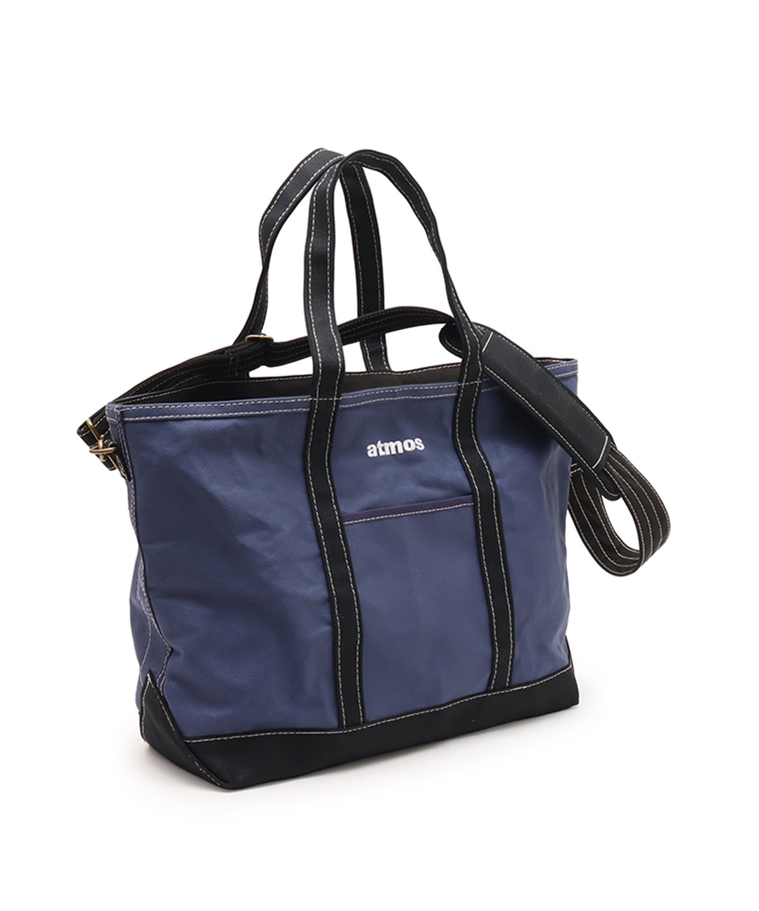atmos atmos Canvas Tote Bag NAVY アトモス バッグ トートバッグ ネイビー