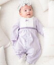 fillot de bebe reduction スムースパリマルシスモッキング丸襟2WAYオール(50~75cm) ベベ オンライン ストア マタニティウェア・ベビー用品 ロンパース・カバーオール ピンク パープル【送料無料】(4)