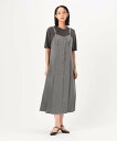 【SALE/50%OFF】Gabardine K.T コットン和紙ギャバ ジャンパースカート コムサ ワンピース・ドレス ワンピース カーキグリーン ネイビー グレー【送料無料】