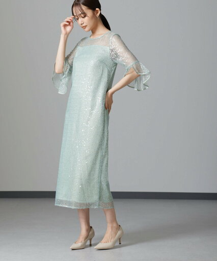 【SALE/30%OFF】NANO universe troisiemechaco/SPANGLE LACE ワンピース ナノユニバース ワンピース・ドレス ワンピース ブラック グリーン【送料無料】 【SALE/30%OFF】NANO universe troisiemechaco/SPANGLE LACE ワンピース ナノユニバース ワンピース・ドレス ワンピース ブラック グリーン【送料無料】