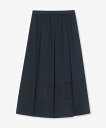 MACKINTOSH LONDON レースコンビスカート マッキントッシュ ロンドン スカート その他のスカート ネイビー【送料無料】
