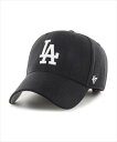 【SALE/5%OFF】47 Dodgers '47 MVP ドノバン 帽子 キャップ ブラック ホワイト【送料無料】