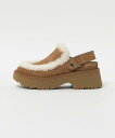ODETTE E ODILE <UGG> W ESMEE CLOG オデット エ オディール シューズ・靴 スリッポン ブラウン【送料無料】