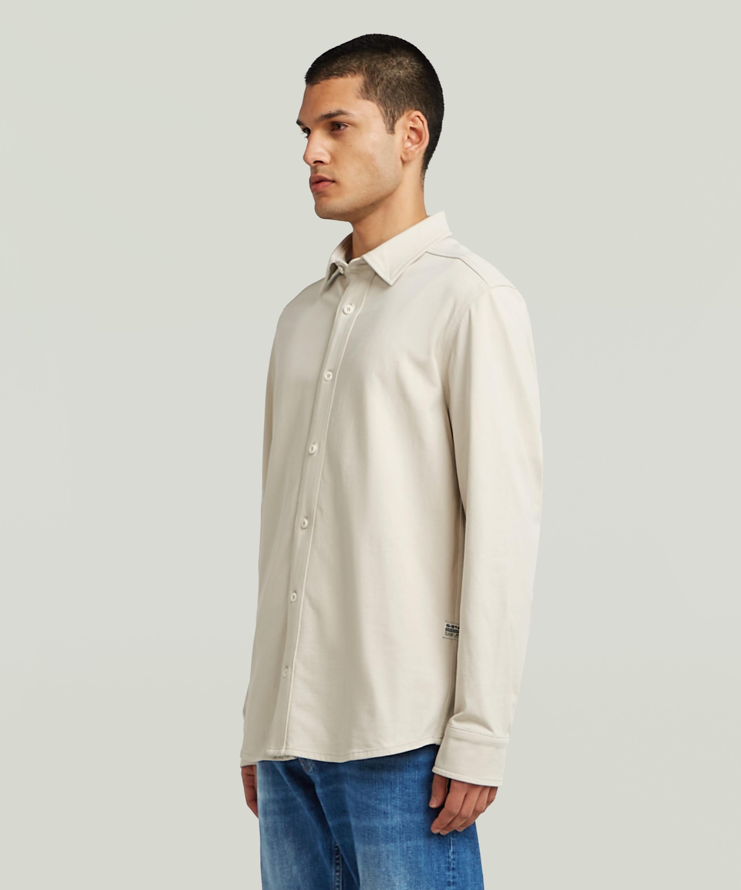【公式ショップ】Jersey Shirt/ソフトジャージークリーンシャツ ジースターロゥ トップス シャツ・ブラウス ベージュ