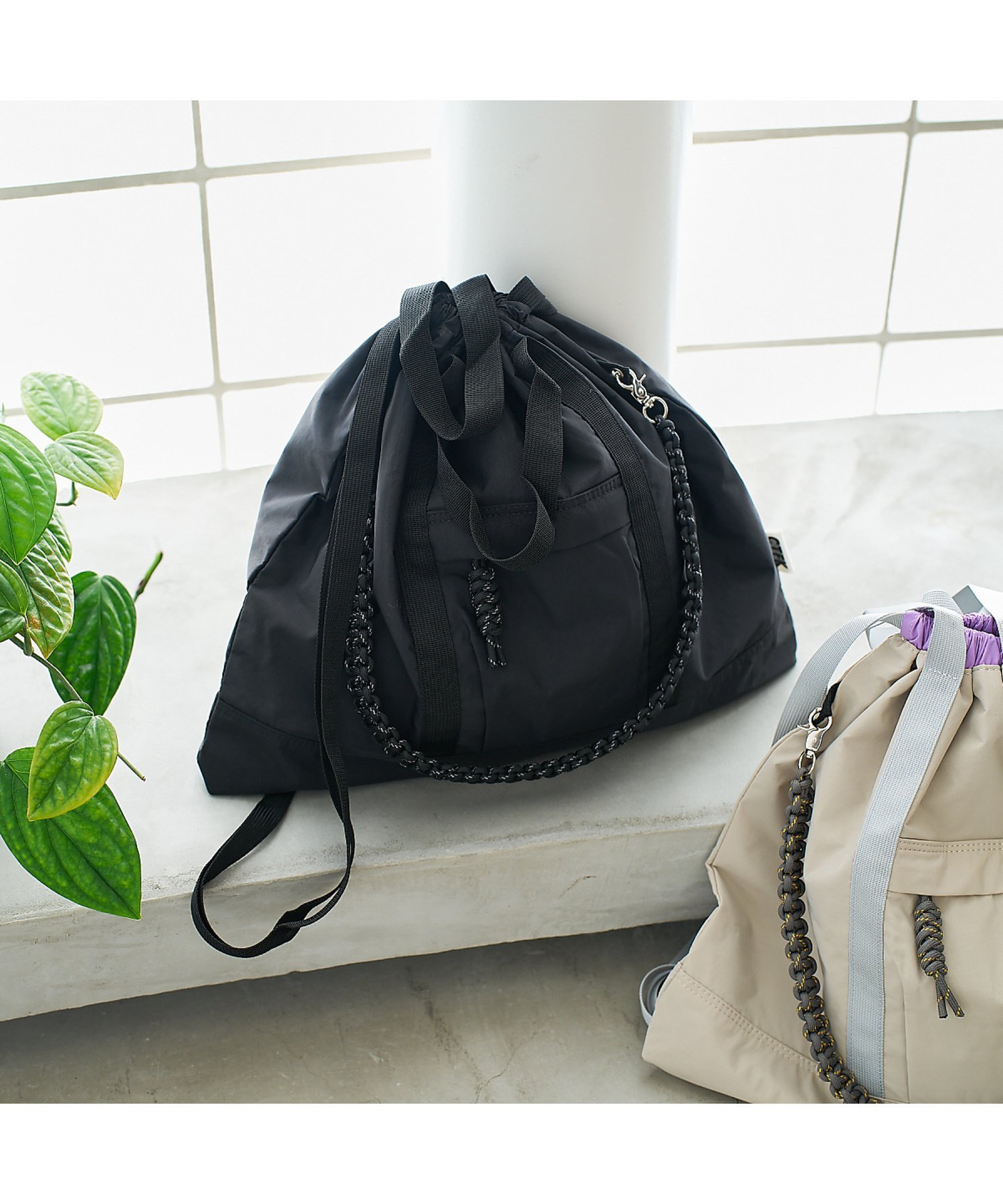 collex 【WEB限定】【CTFK/コントロールフリーク】ナイロン3WAYスクエアトート【 コレックス バッグ リュック・バックパック ブラック【送料無料】