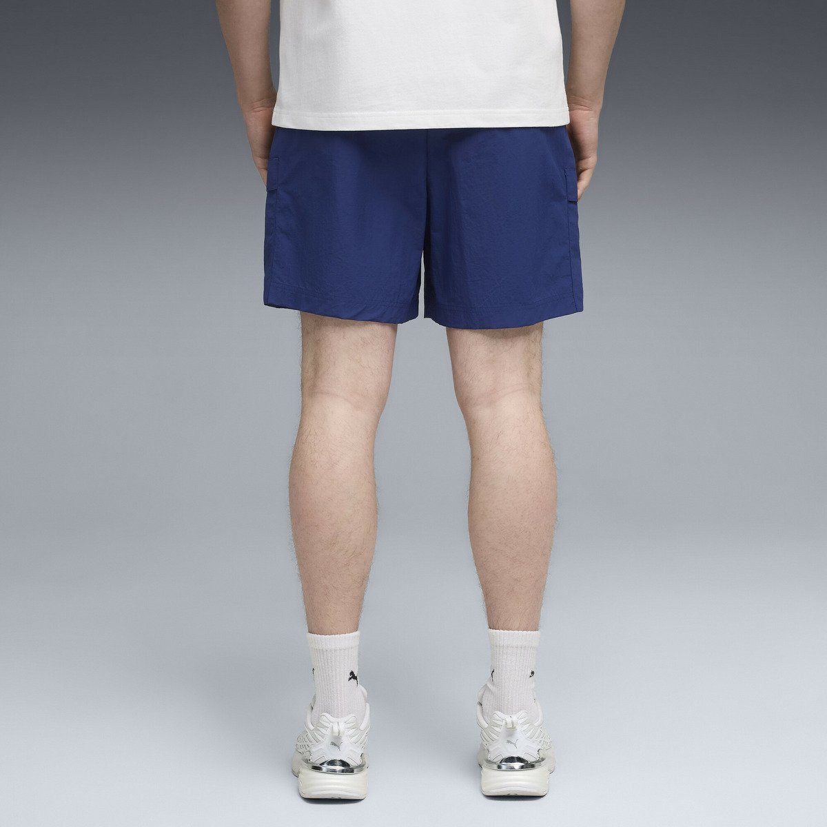 メンズ ワードローブ ESS リラックス カーゴ ショーツ WARDROBE ESS Cargo Shorts プーマ パンツ その他のパンツ ブルー