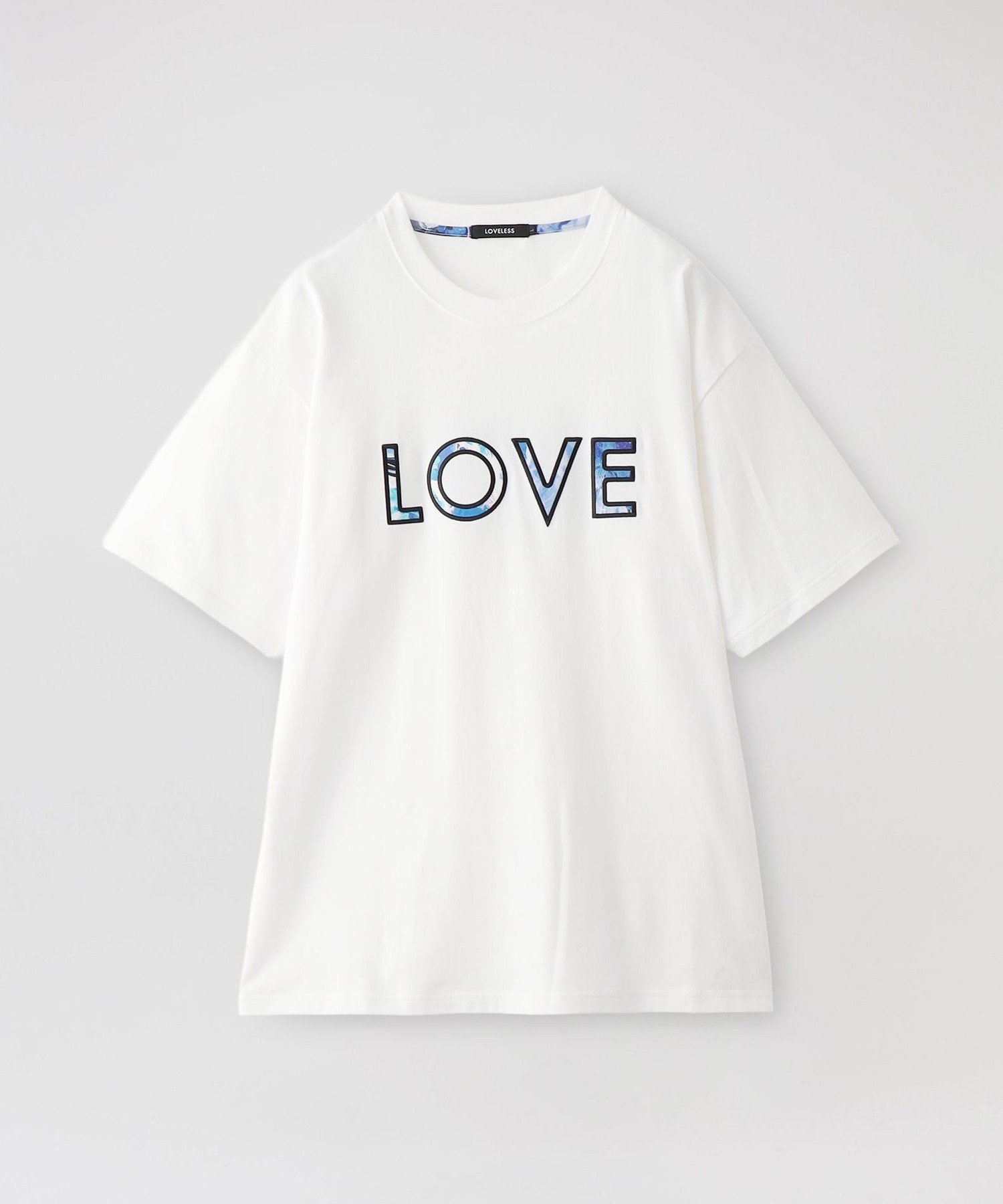 LOVELESS 【KANAKO SASAKI】コラボレーション グラフィックロゴTシャツ ラブレス トップス カットソー・Tシャツ ホワイト ブラック