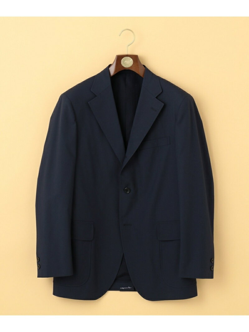 J. Press Cotton Polyester Poplin Sack Sportcoat JKOVBM0008: Navy