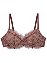 ANNEBRA Bouquet2 デコルテメイクブラジャー アンブラ インナー・ルームウェア ブラジャー パープル レッド【送料無料】