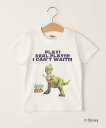 【SALE／40 OFF】BEAUTY YOUTH UNITED ARROWS ＜TOY STORY COLLECTION＞ REX / キッズTシャツ ユナイテッドアローズ アウトレット トップス カットソー Tシャツ ホワイト ネイビー