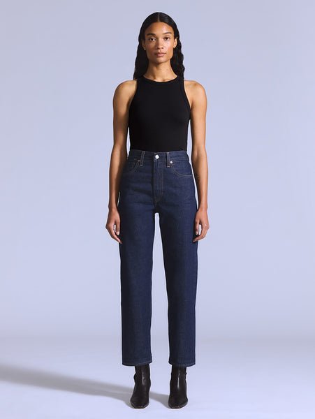 【SALE／20%OFF】Levi's BLUETAB(TM) カラムジーンズ ダークインディゴ MADE OF JAPAN リーバイス パンツ ジーンズ・デニムパンツ ブラック【送料無料】