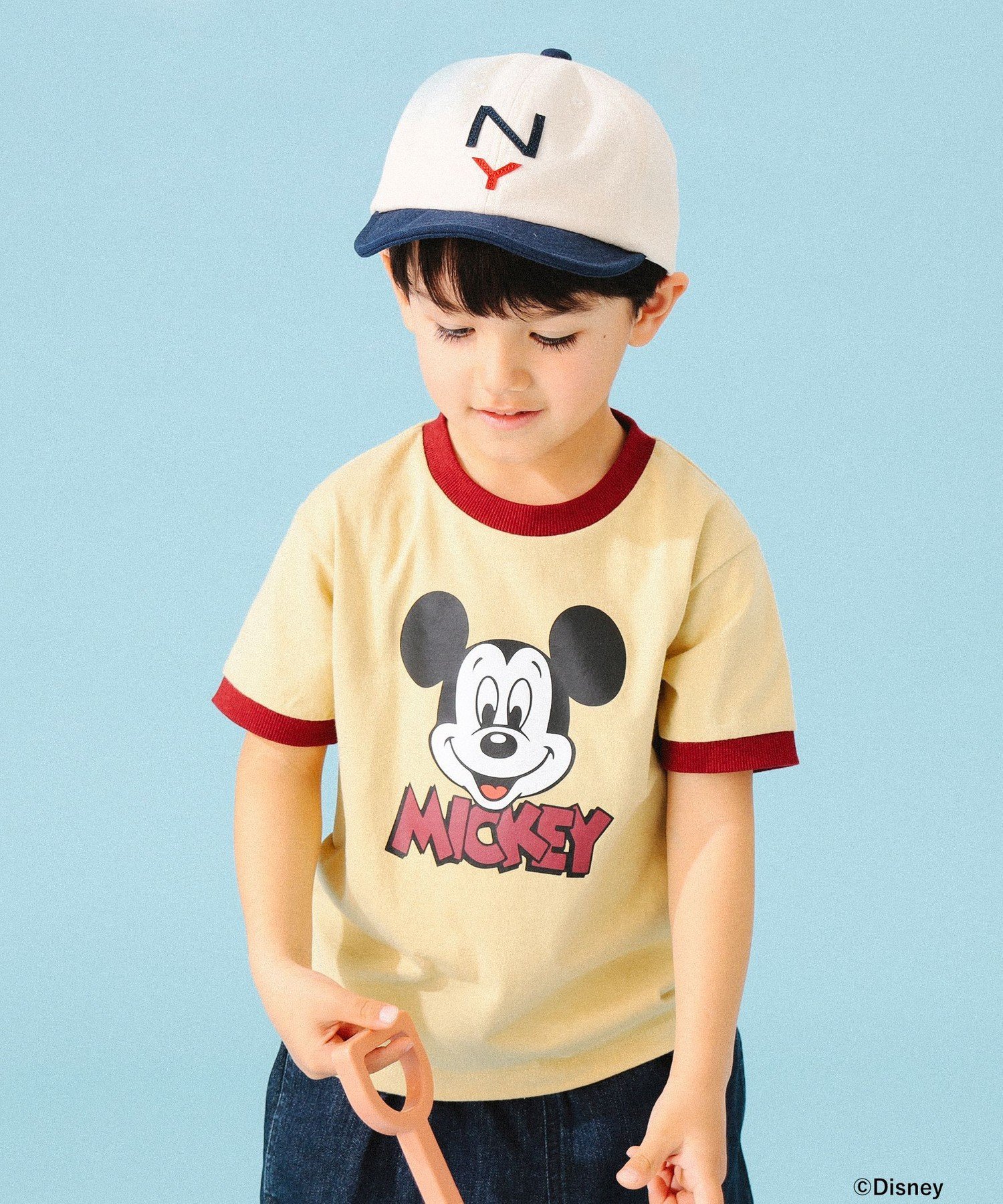 B:MING by BEAMS Disney / B:MING by BEAMS / MICKEY 󥬡 ץ T(80~150cm) ӡߥ 饤եȥ Х ӡॹ ȥåץ åȥT  ۥ磻