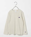 【SALE/13%OFF】BAYFLOW 【Champion(チャンピオン)】ロングスリーブT(KIDS) ベイフロー トップス カットソー・Tシャツ ホワイト...
