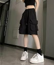 【SALE/30%OFF】miniministore カーゴショートパンツ 5分丈ハーフパンツ ミニミニストア パンツ ジーンズ・デニムパンツ ブルー ピンク ブラック