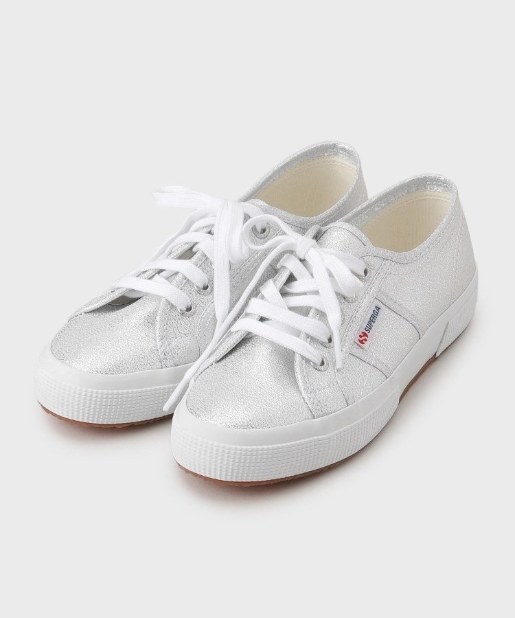 UNTITLED SUPERGA2750 LAMEW アンタイトル シューズ・靴 スニーカー シルバー【送料無料】