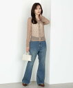 PROPORTION BODY DRESSING ブーツカットデニムパンツ プロポーションボディドレッシング パンツ その他のパンツ ブルー【送料無料】