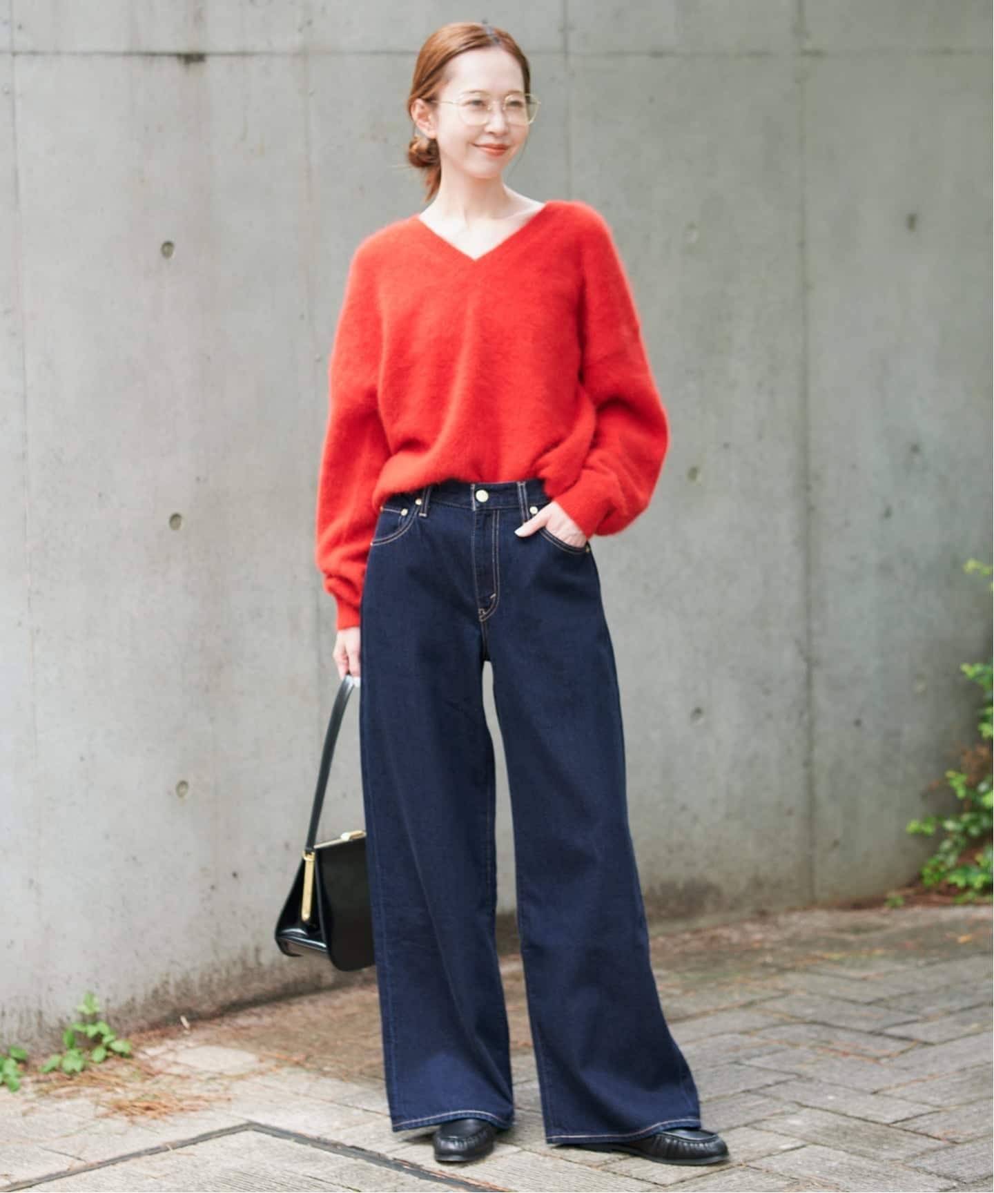 SLOBE IENA 《予約》Levi's/リーバイス SLOBE別注 CINCH WIDE LEG デニムパンツ スローブ イエナ パンツ ジーンズ・デニムパンツ ネイビー ブルー