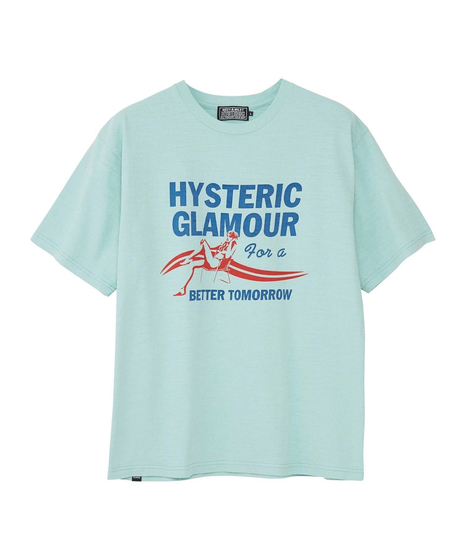 トップス, Tシャツ・カットソー HYSTERIC GLAMOUR HYSTERIC GLAMOUR(M)BETTER TOMORROW T T 
