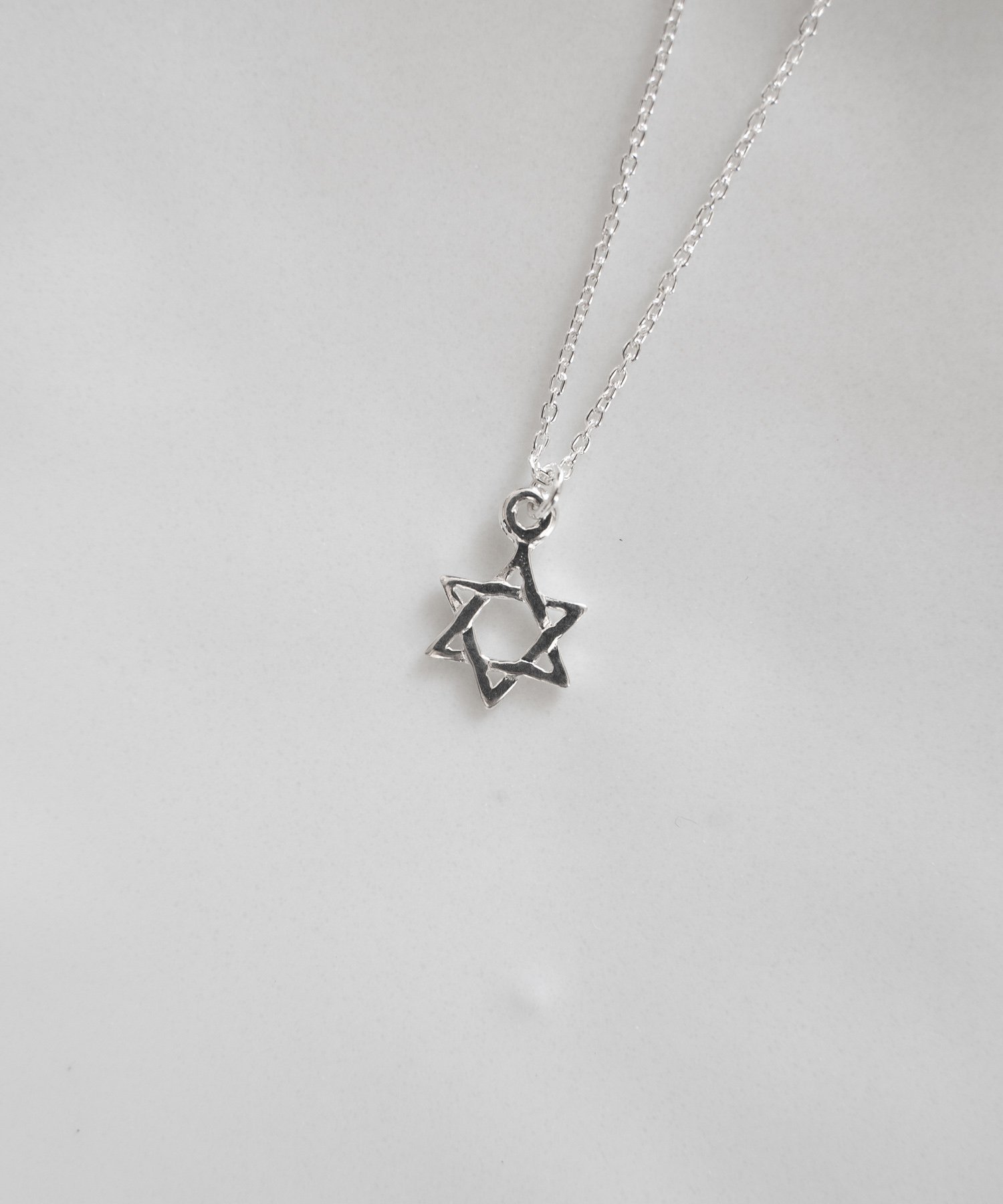 SENTI MICRO CHARM HEXAGRAM SV シルバー925ネックレス コンポジット アクセサリー・腕時計 ネックレス シルバー【送料無料】