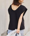 【SALE/30%OFF】VERMEIL par iena ソフト裏毛プルオーバー ヴェルメイユ パー イエナ トップス カットソー・Tシャツ グレー ブラック【送料無料】