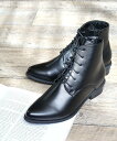 【SALE/20%OFF】LibertyDoll 4cmヒール ワンピース オフィスカジュアル セットアップ レースアップブーツ ☆9001 サンエーフットウェ...