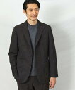 タケオキクチ アウター メンズ 【SALE／57%OFF】TAKEO KIKUCHI 【Down Fabric】テーラード ジャケット タケオキクチ ジャケット・アウター テーラードジャケット・ブレザー グレー ブラウン ネイビー【送料無料】