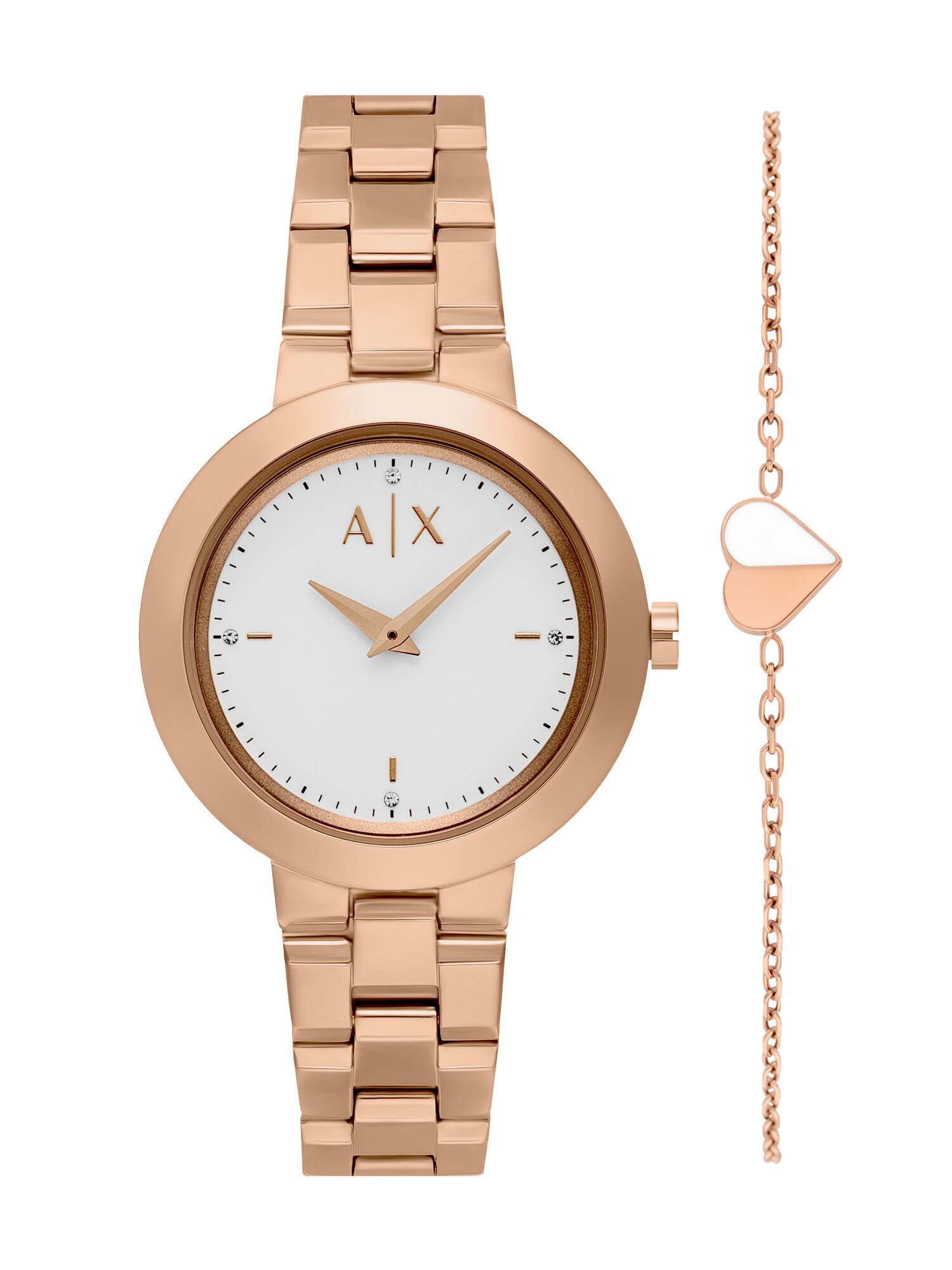 A｜X ARMANI EXCHANGE アルマーニ・エクスチェンジ 腕時計 レディース アナログ ステンレス AX7175SET ウォッチステーションインターナショナル アクセサリー・腕時計 腕時計【送料無料】(2)