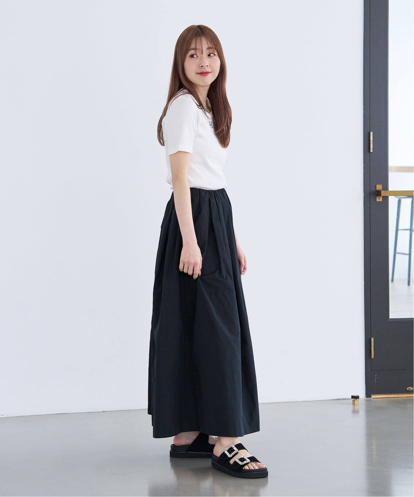 LE TALON 《追加予約/WEB限定》ビジューバックルWベルトサンダル ルタロン シューズ・靴 サンダル ブラック【送料無料】