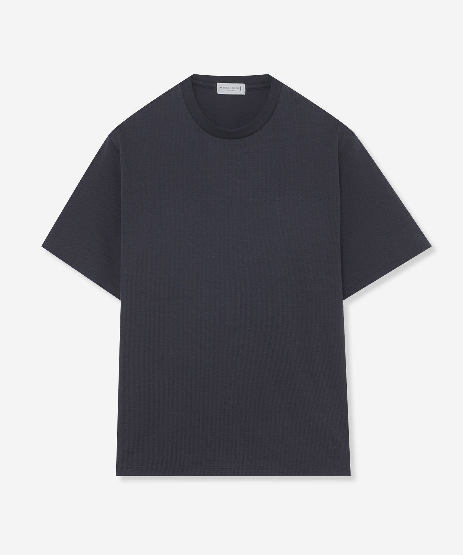 MACKINTOSH LONDON シアサッカーTシャツ マッキントッシュ ロンドン トップス カットソー・Tシャツ ホワイト ベージュ ネイビー【送料無料】
