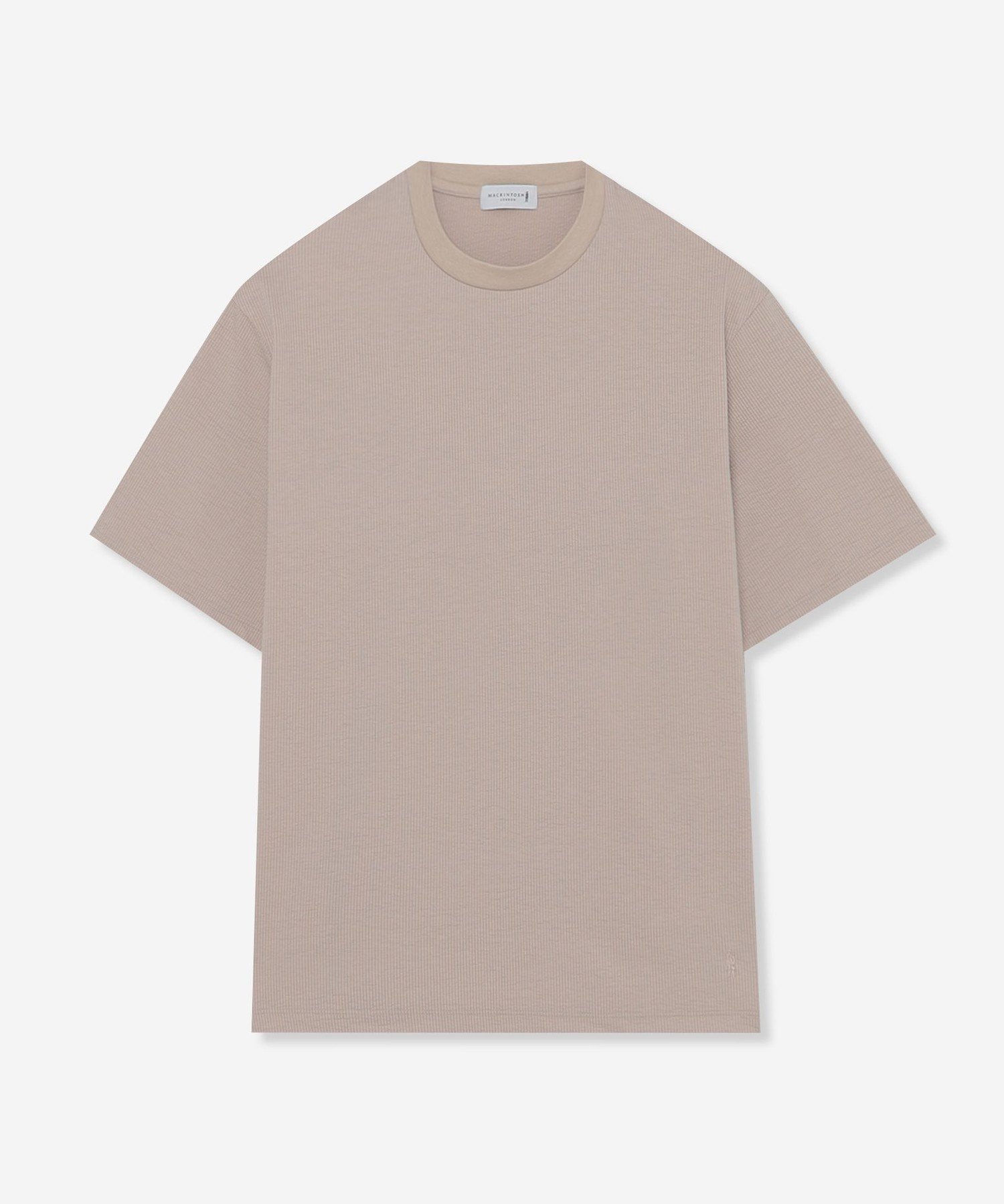 シアサッカーTシャツ マッキントッシュ ロンドン トップス カットソー・Tシャツ ホワイト ベージュ ネイビー
