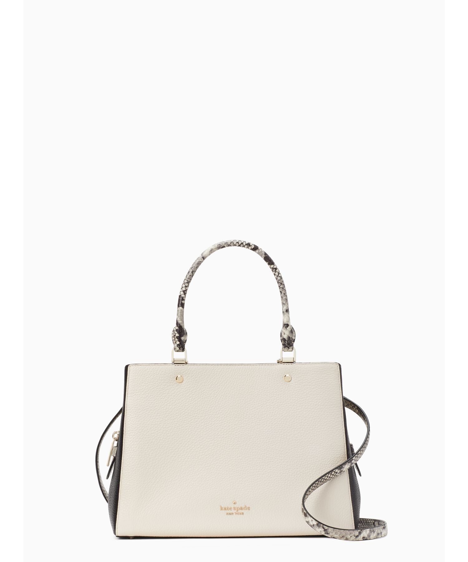 【SALE／67%OFF】kate spade new york レイラ ミディアム トリプル コンパートメント サッチェル ケイトスペードニューヨーク バッグ ハンドバッグ【送料無料】