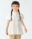SHIPS Colors SHIPS Colors:100~140cm / リンク インディア ブラウス シップス トップス シャツ・ブラウス ホワイト ブラッ...