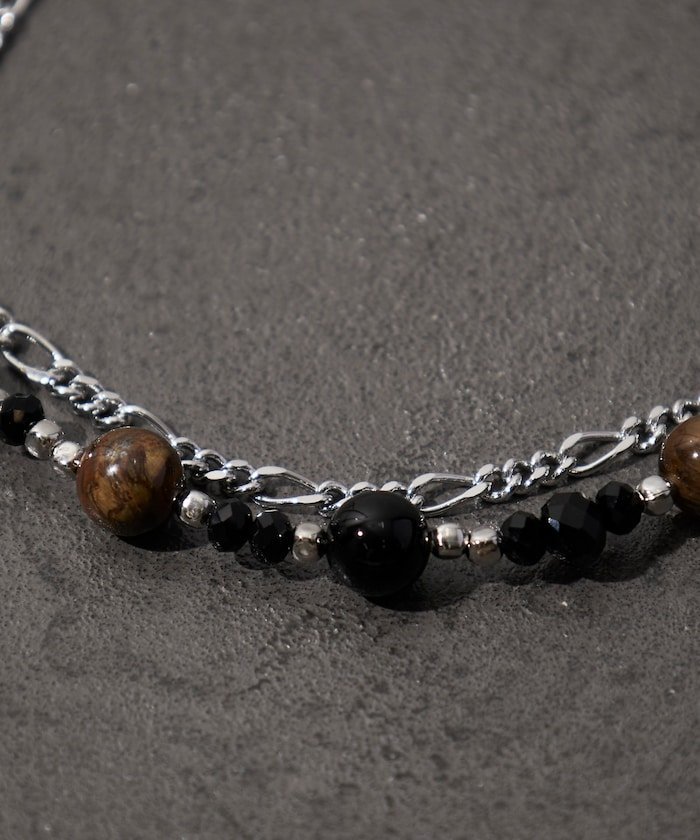 【SALE／60%OFF】FREAK'S STORE レイヤード マルチビーズネックレス 25SS フリークスストア アクセサリー・腕時計 ネックレス