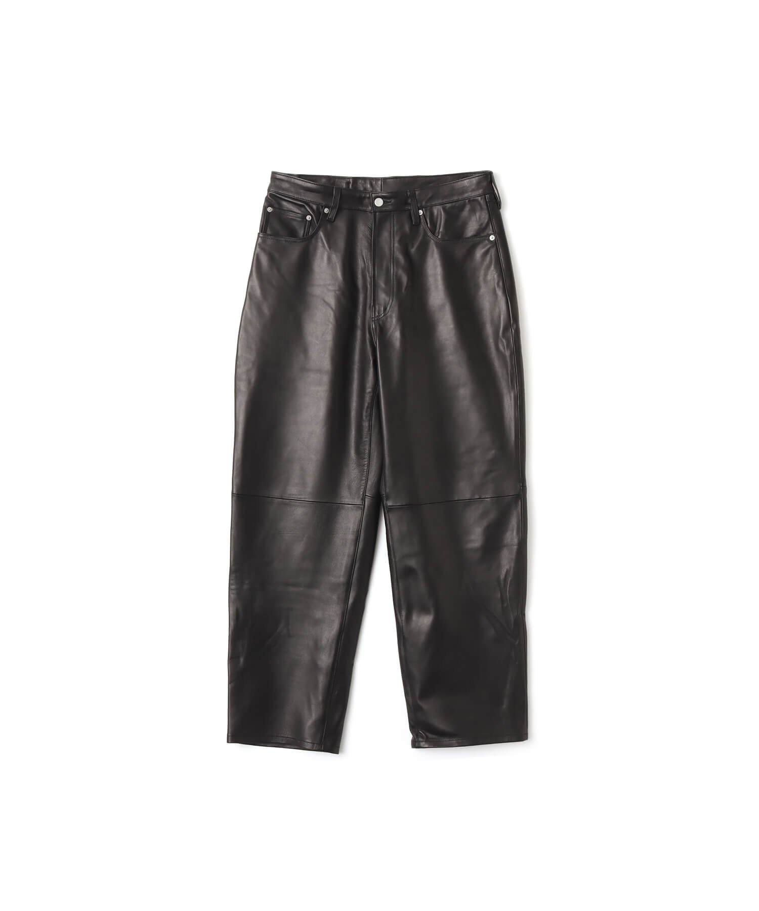 atmos atmos Sheep Leather Buggy Pants BLACK アトモス パンツ その他のパンツ ブラック