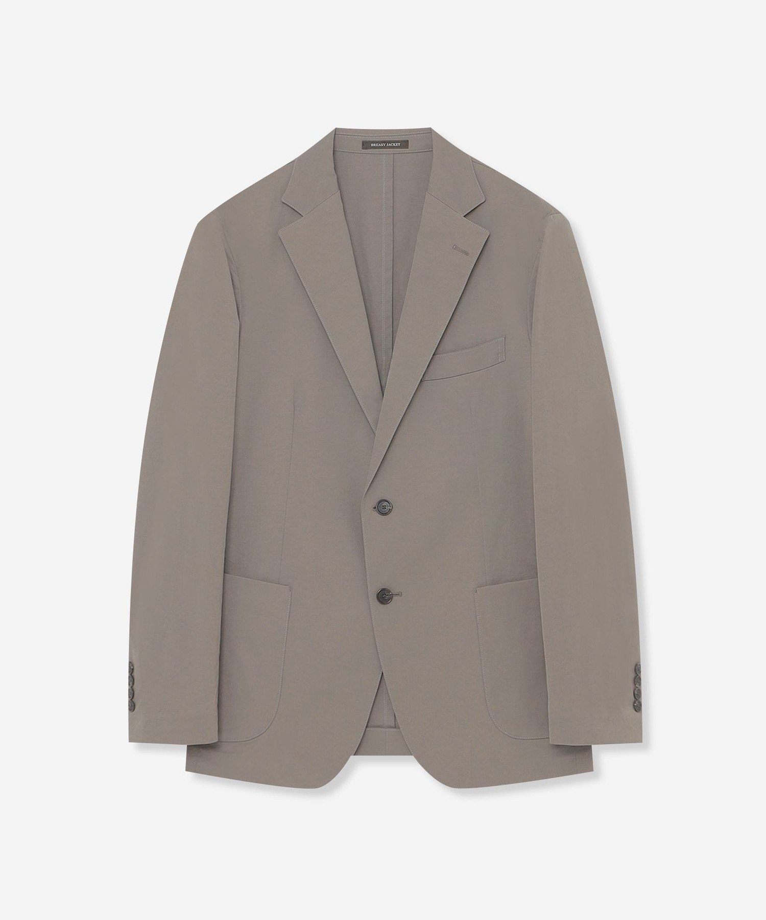 【BREASY JACKET】ナイロンストレッチセットアップジャケット マッキントッシュ ロンドン ジャケット・アウター その他のジャケット・アウター ブラック ベージュ