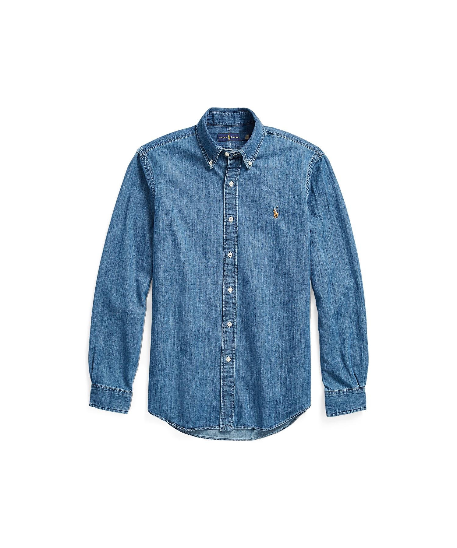 POLO RALPH LAUREN クラシックフィットデニムシャツ ラルフローレン トップス シャ...