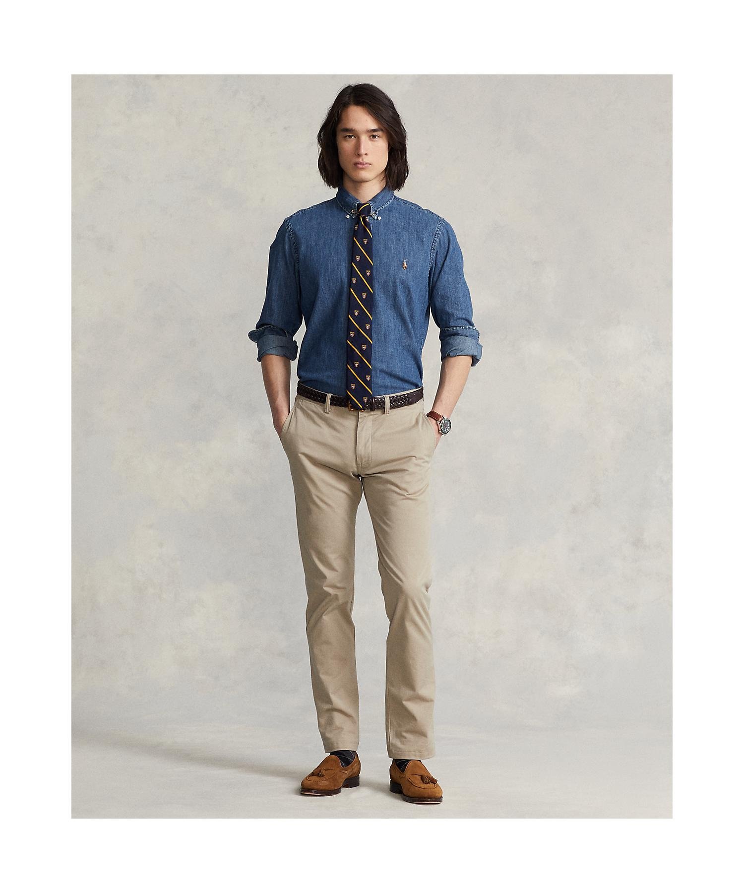 POLO RALPH LAUREN クラシックフィットデニムシャツ ラルフローレン トップス シャ...